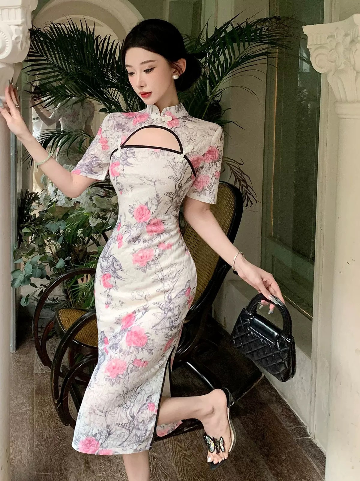 Send me a postcard qipao dress Q222 images